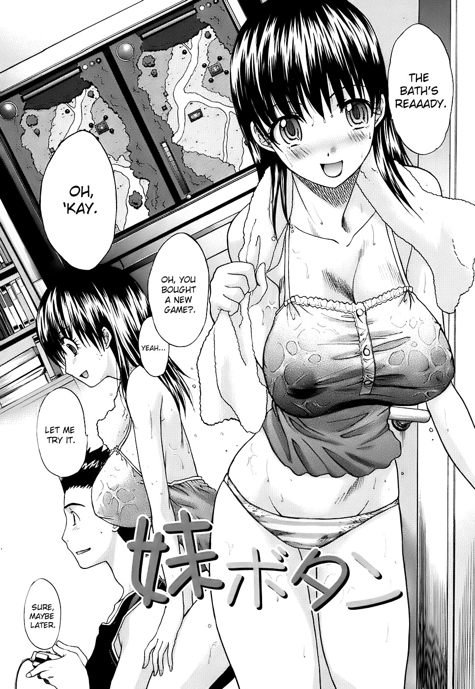 Hentai Manga Comic-Sister Button-Read-2